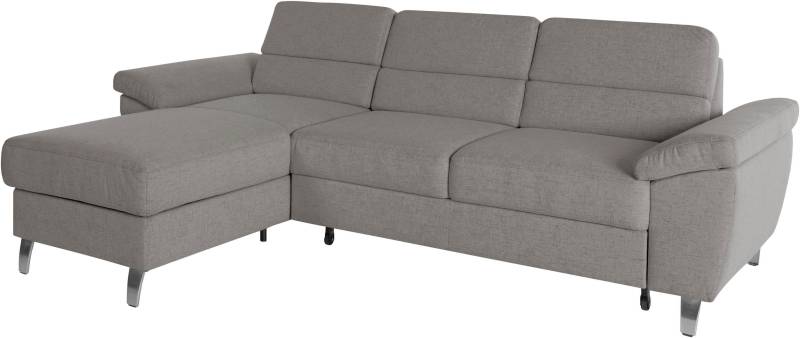 sit&more Ecksofa »Sorano L-Form«, wahlweise mit Bettfunktion und Bettkasten von sit&more