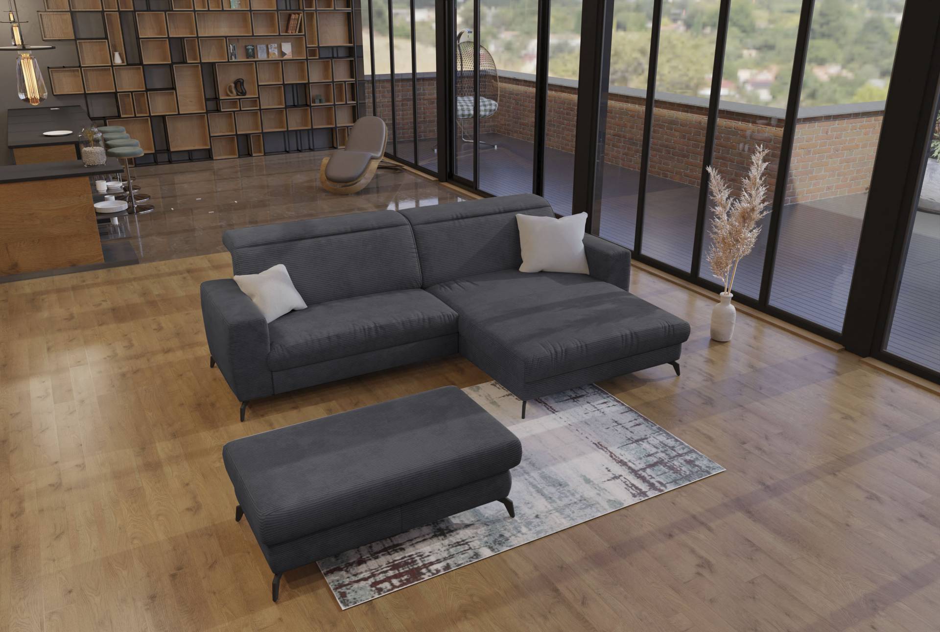 sit&more Ecksofa »Bolero L-Form« von sit&more