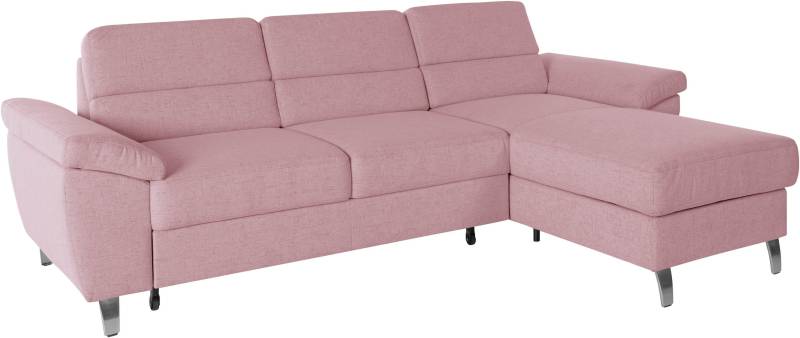 sit&more Ecksofa »Sorano L-Form«, wahlweise mit Bettfunktion und Bettkasten von sit&more