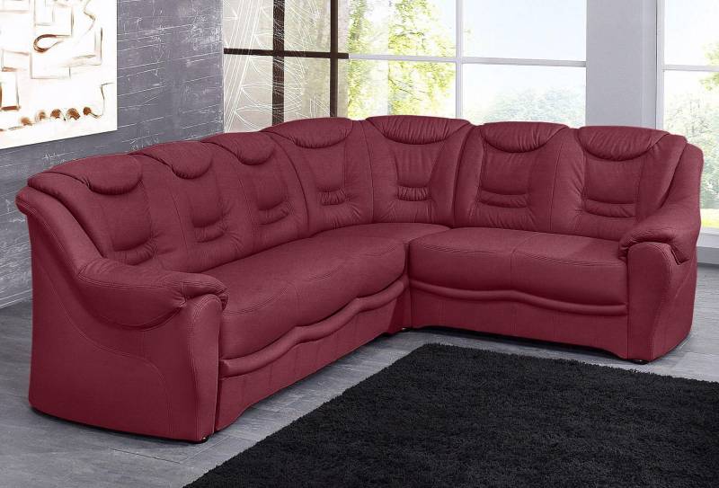 sit&more Ecksofa »Bansin L-Form«, wahlweise mit Bettfunktion von sit&more