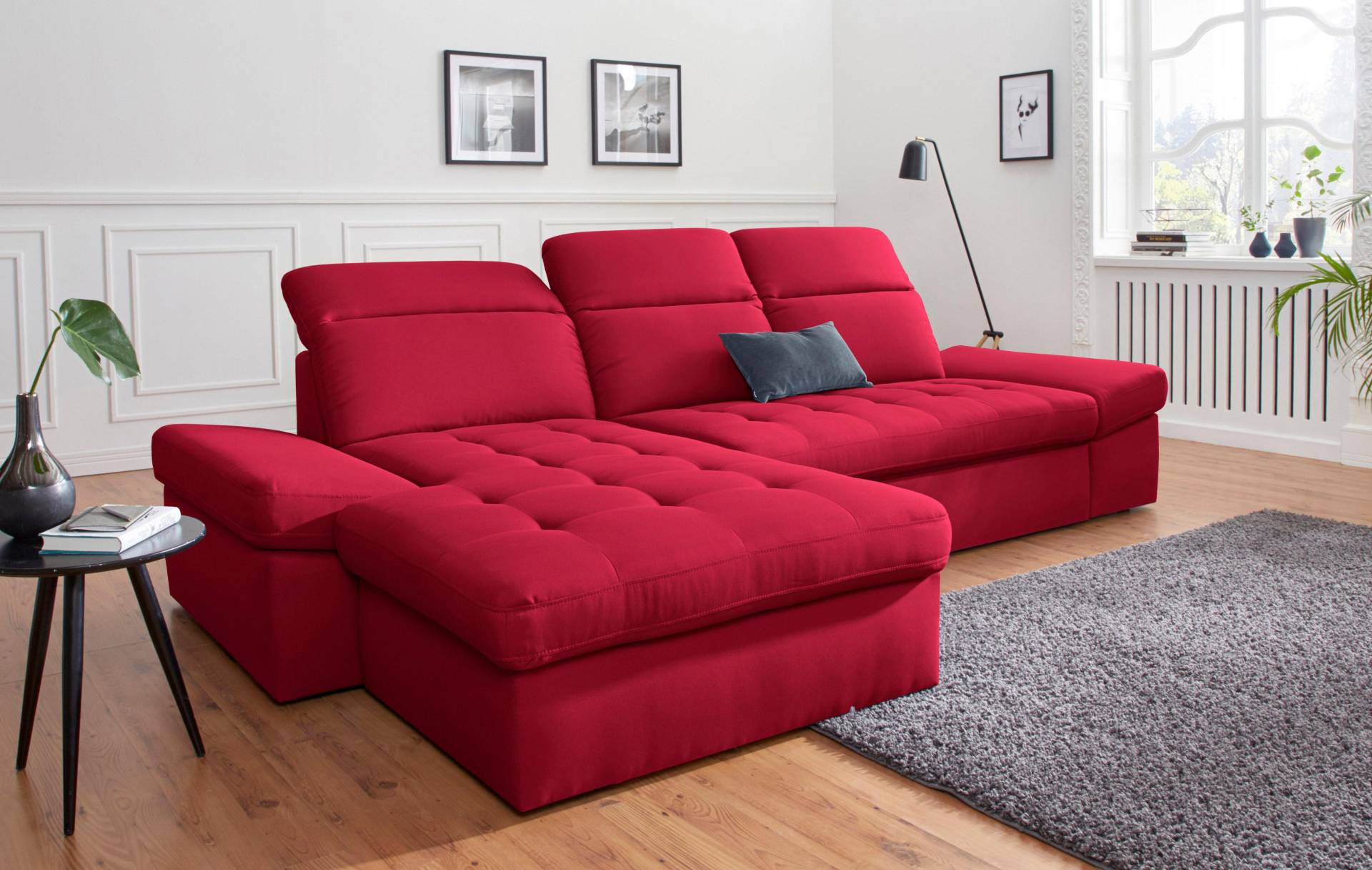 sit&more Ecksofa »Stardust L-Form«, wahlweise mit Bettfunktion und Bettkasten von sit&more