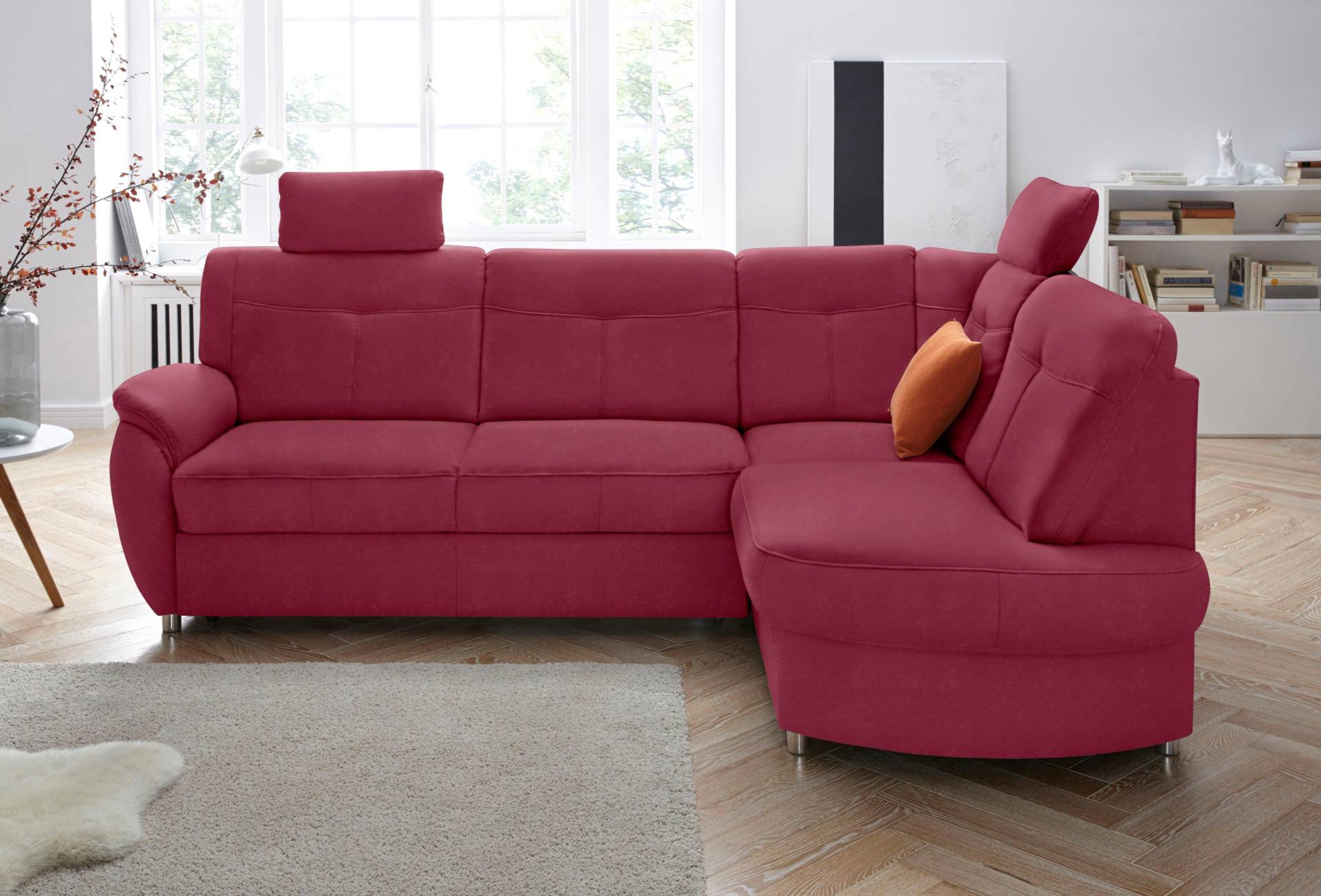 sit&more Ecksofa »Sonoma L-Form«, wahlweise mit Bettfunktion und Bettkasten von sit&more