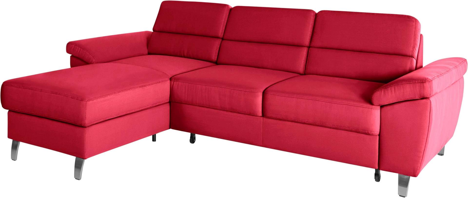 sit&more Ecksofa »Sorano L-Form«, wahlweise mit Bettfunktion und Bettkasten von sit&more