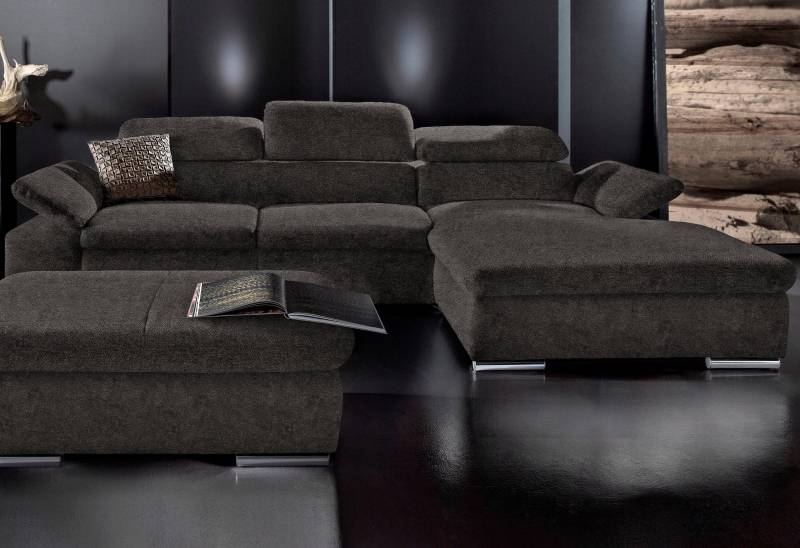 sit&more Ecksofa »Alcudia L-Form«, wahlweise mit Bettfunktion von sit&more