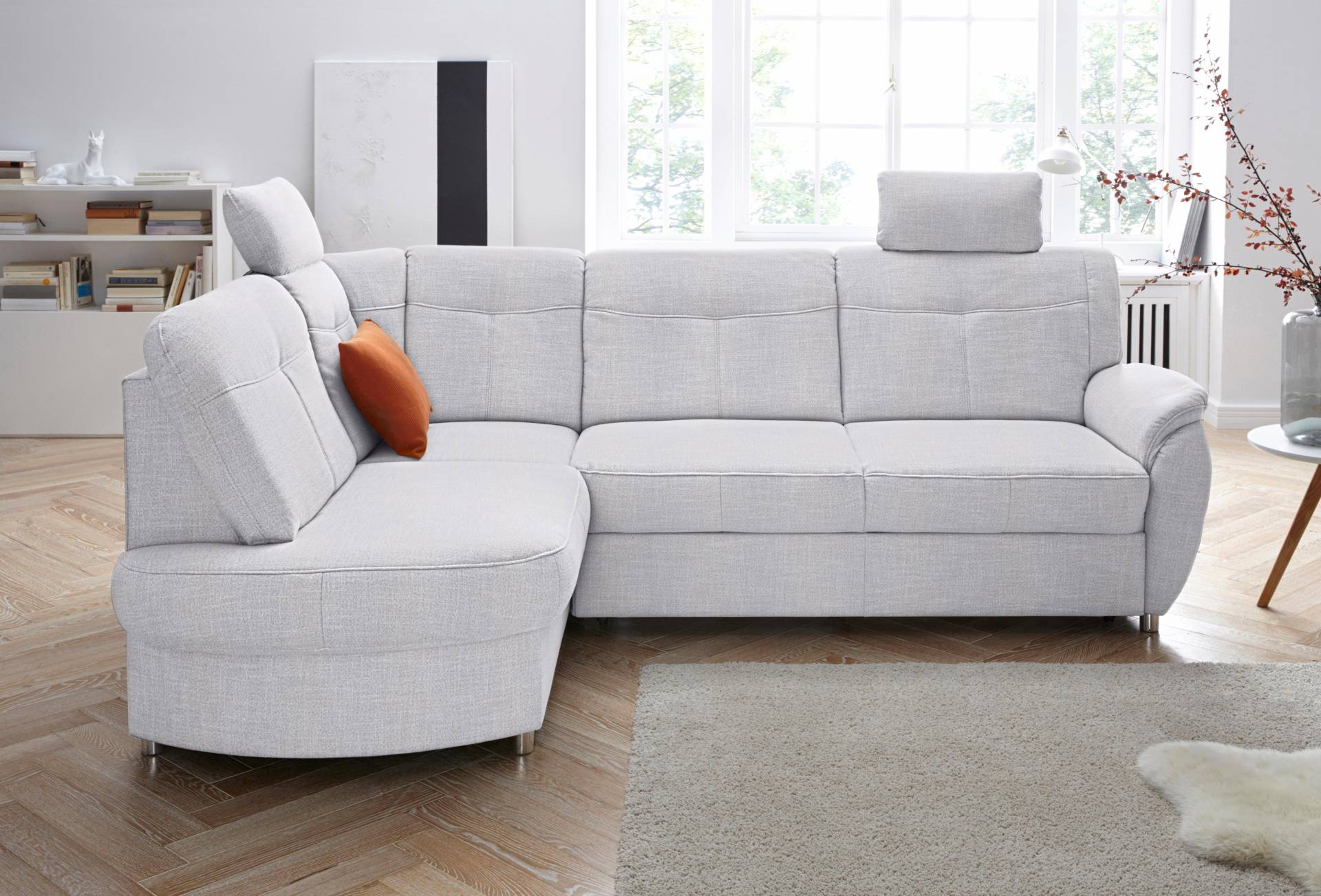 sit&more Ecksofa »Sonoma L-Form«, wahlweise mit Bettfunktion und Bettkasten von sit&more