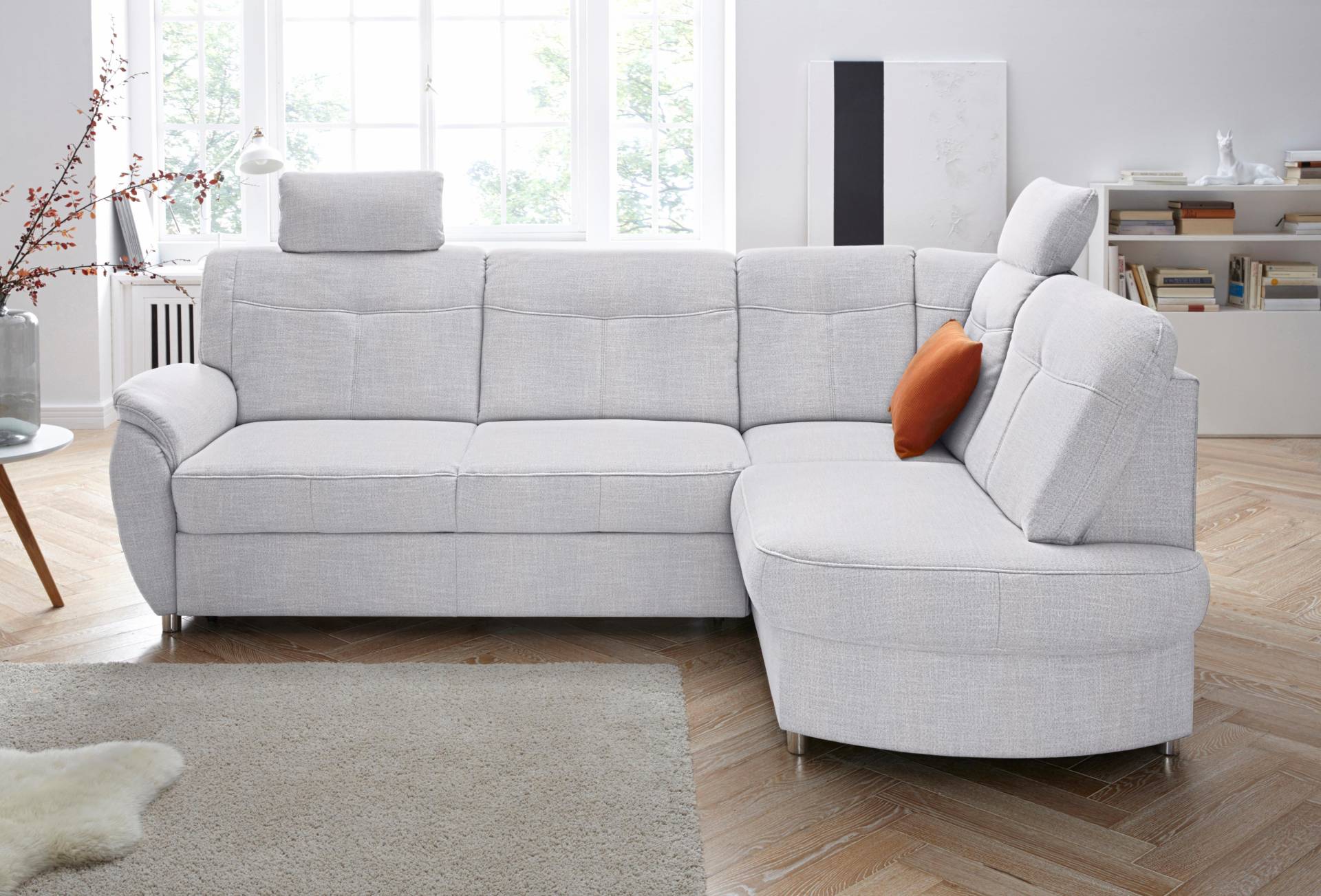 sit&more Ecksofa »Sonoma L-Form«, wahlweise mit Bettfunktion und Bettkasten von sit&more