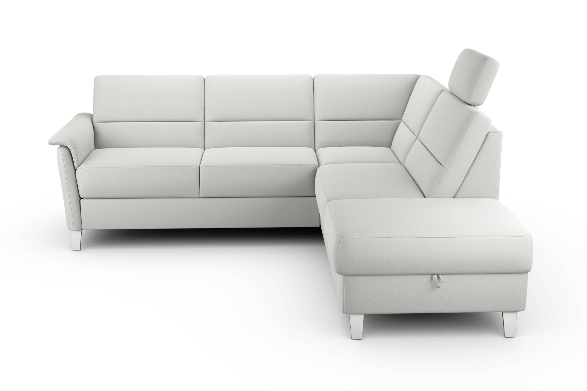 sit&more Ecksofa »Palmera L-Form«, Federkern, wahlweise mit Bettfunktion und mit/ohne Stauraum von sit&more