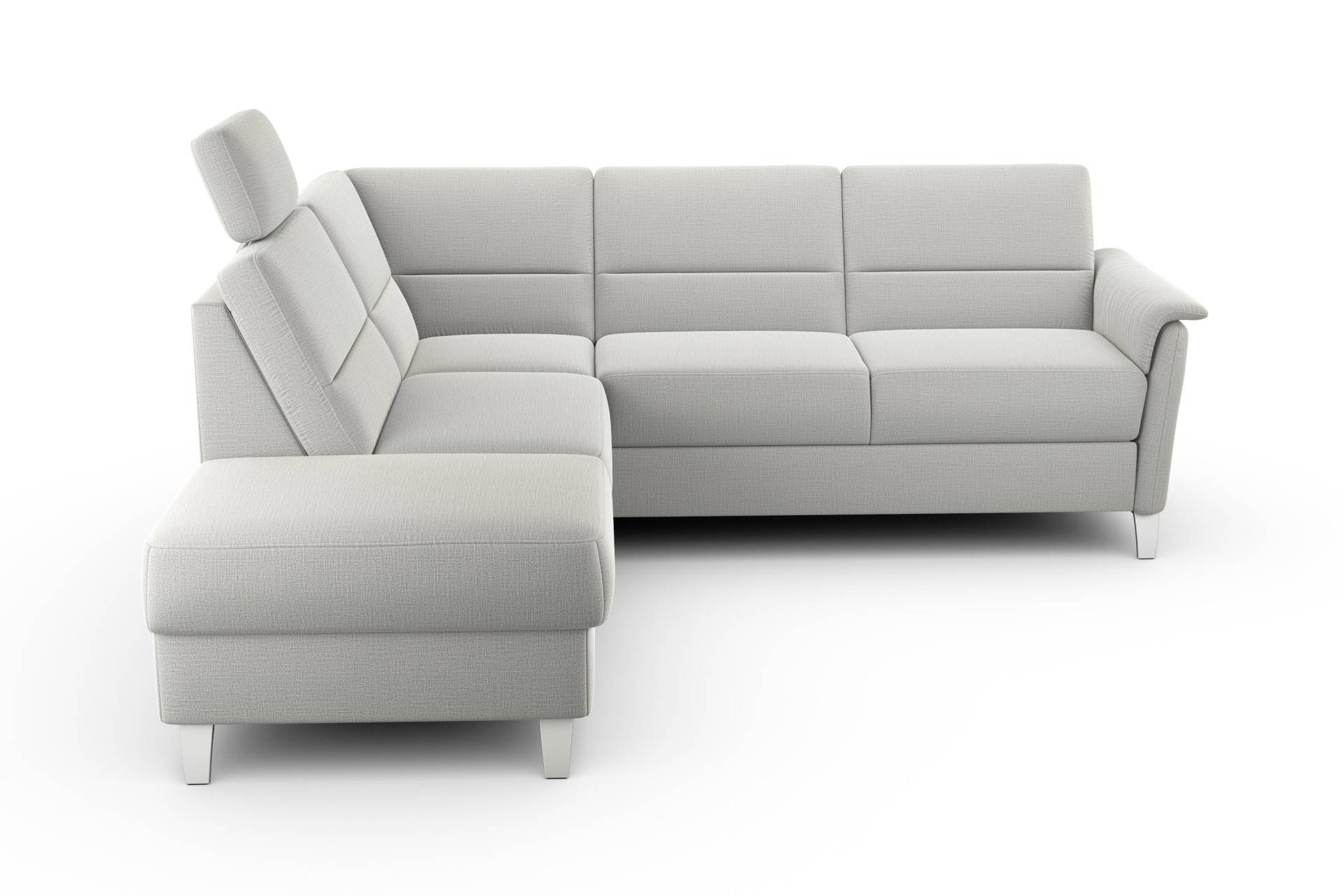 sit&more Ecksofa »Palmera L-Form«, Federkern, wahlweise mit Bettfunktion und mit/ohne Stauraum von sit&more