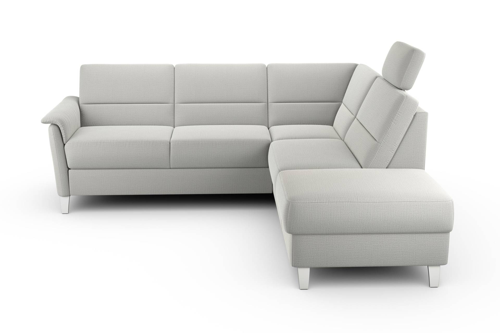 sit&more Ecksofa »Palmera L-Form«, Federkern, wahlweise mit Bettfunktion und mit/ohne Stauraum von sit&more