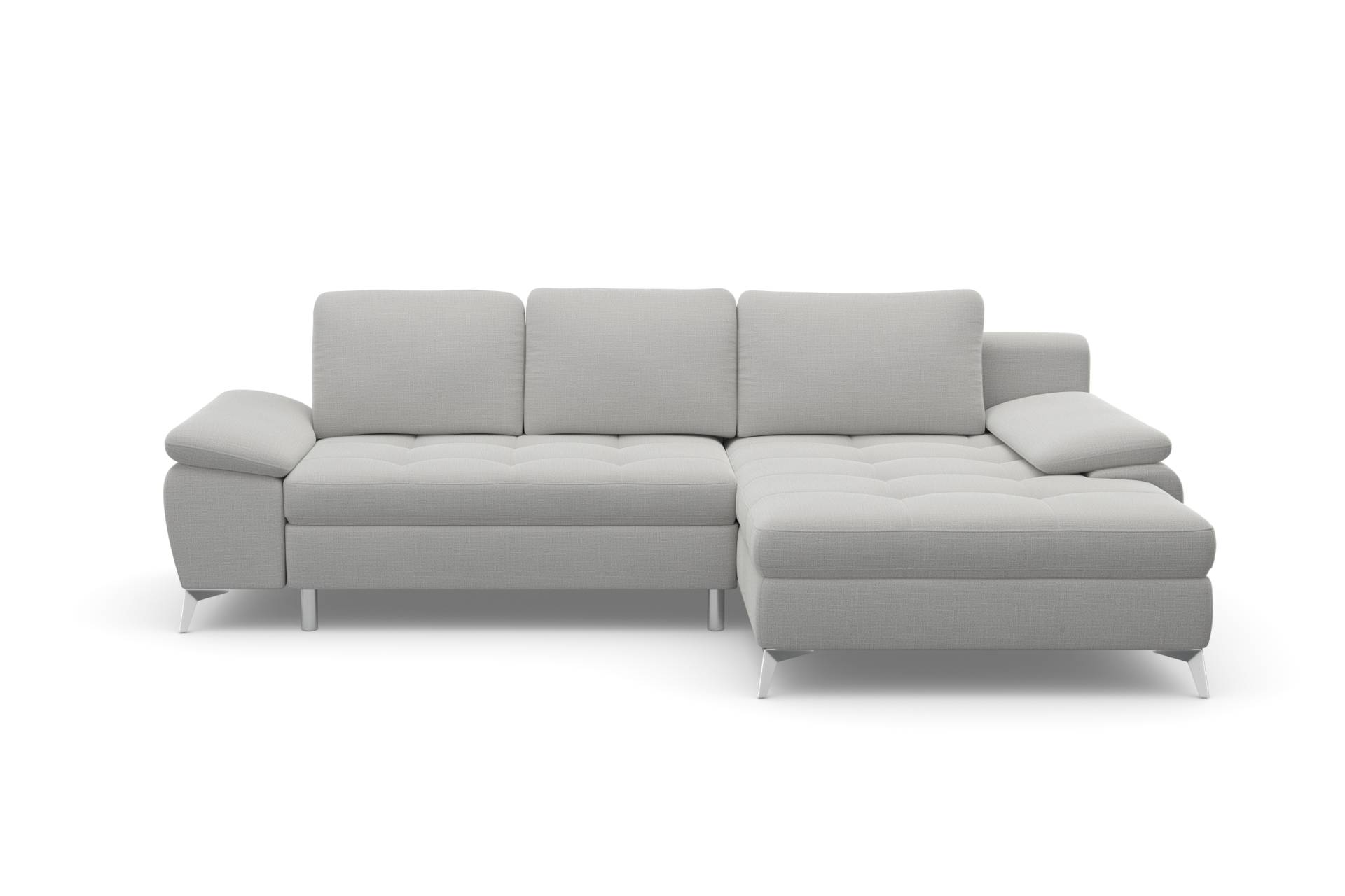 sit&more Ecksofa »Latigo L-Form«, mit Recamiere, wahlweise mit Bettfunktion und Bettkasten von sit&more