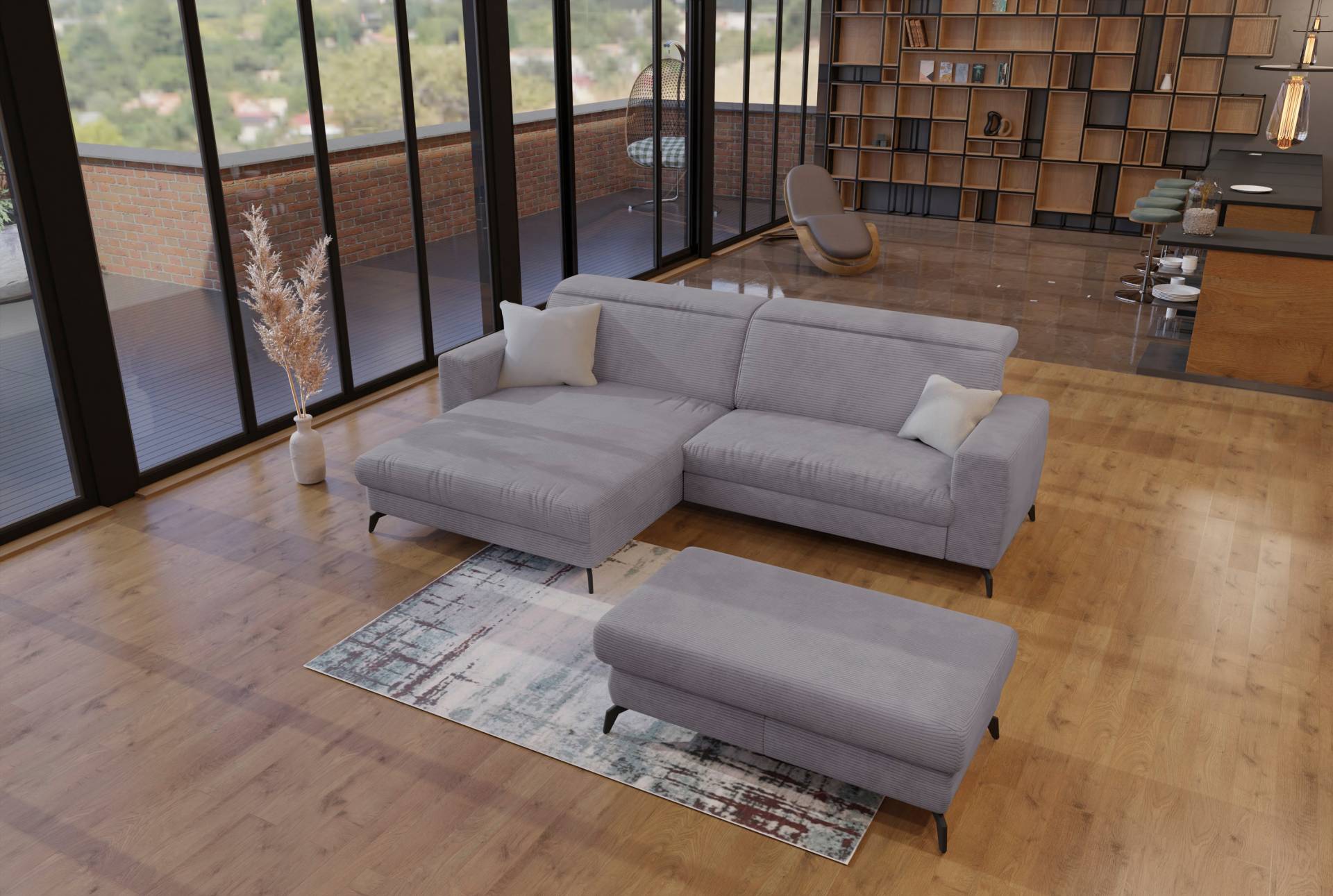 sit&more Ecksofa »Bolero L-Form« von sit&more