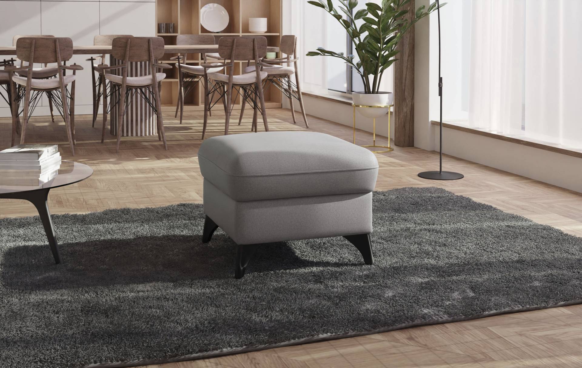 sit&more Polsterhocker »Astoria«, Passend zur "Astoria"-Serie von sit&more