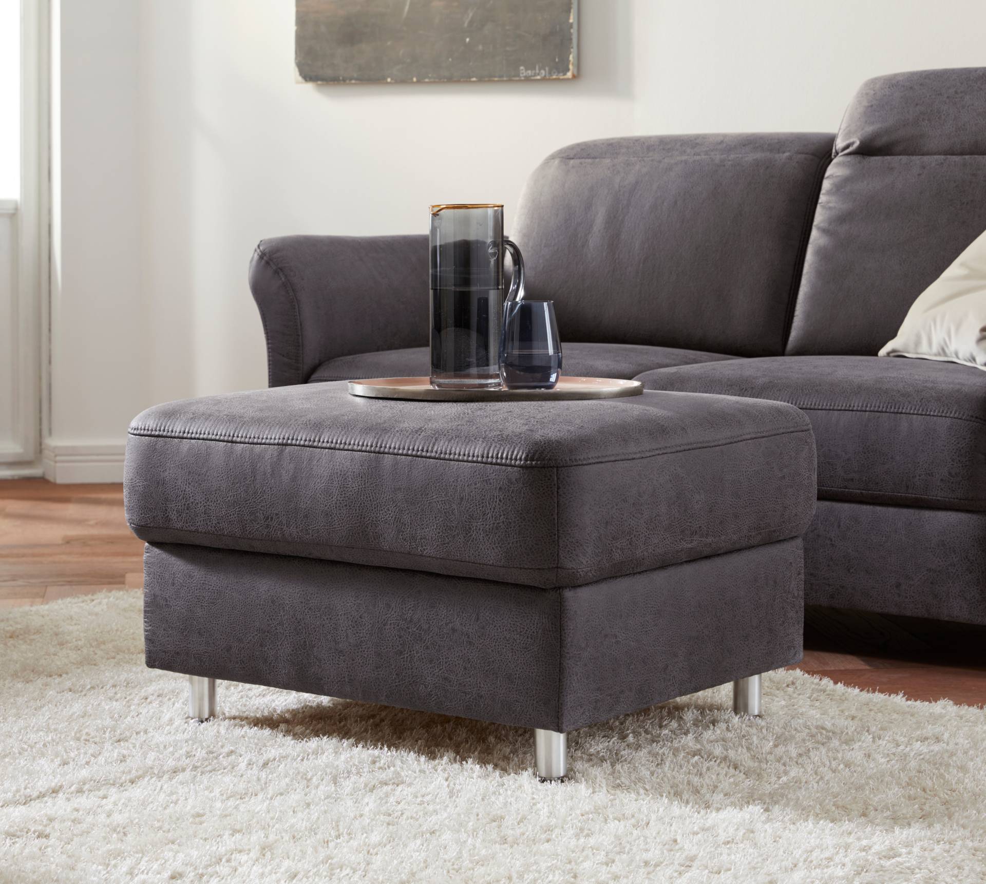 sit&more Stauraumhocker »Darwin«, inklusive Federkern und Stauraum sit&more Stauraumhocker »Darwin«, inklusive Federkern und Stauraum von sit&more