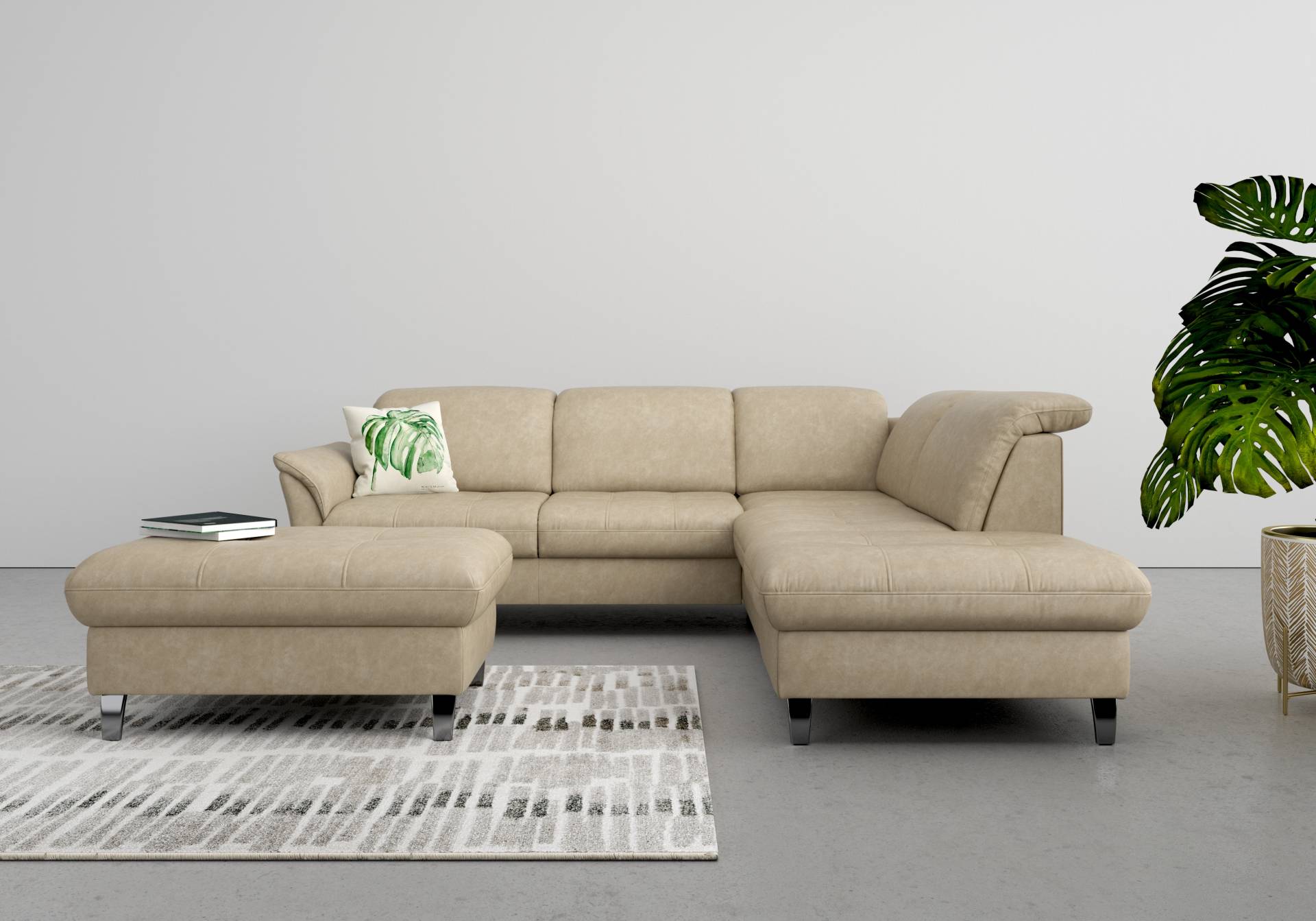 sit&more Stauraumhocker »Maggiore«, mit Stauraum und modernen Metallbeinen sit&more Stauraumhocker »Maggiore«, mit Stauraum und modernen Metallbeinen von sit&more