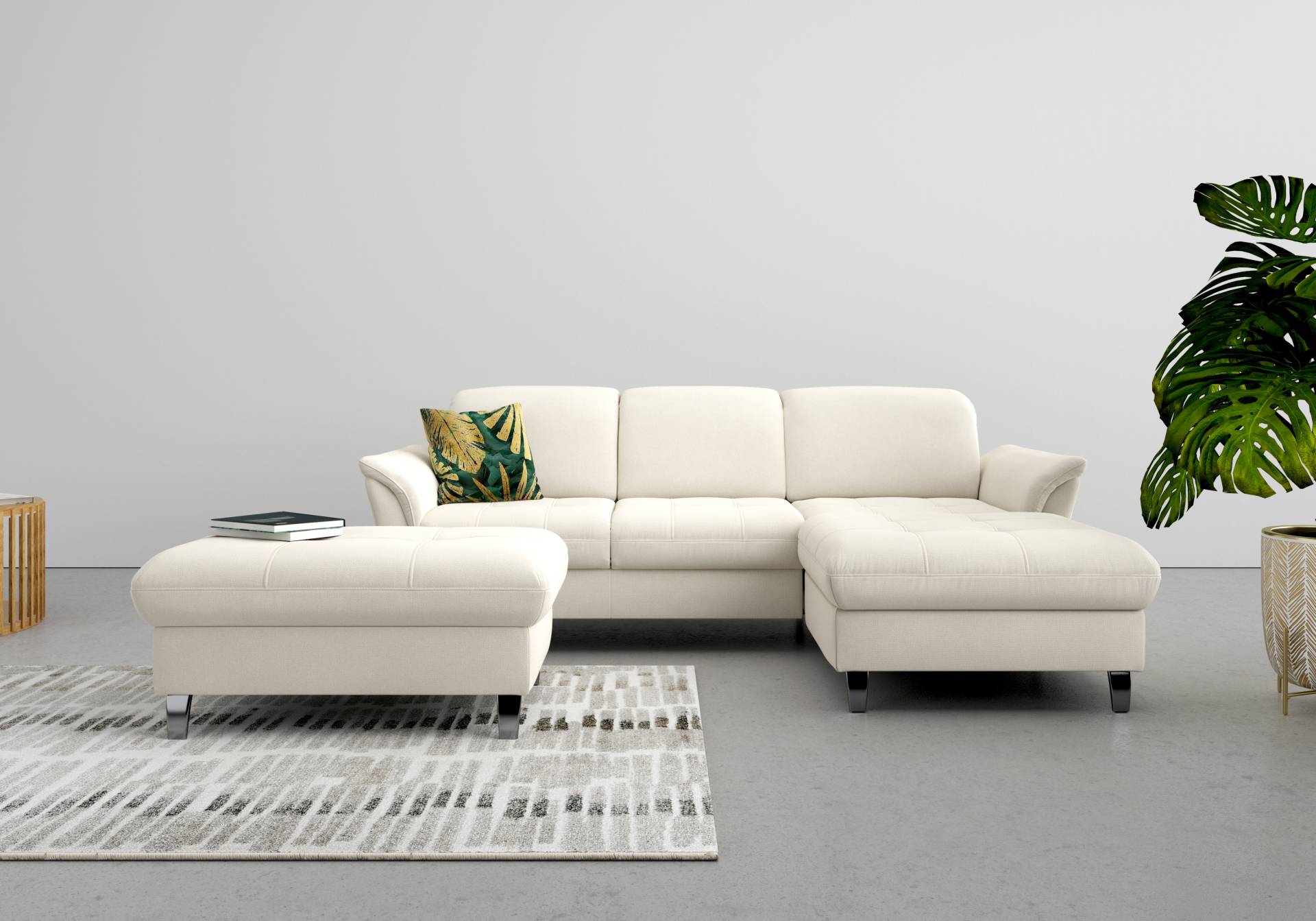 sit&more Stauraumhocker »Maggiore«, mit Stauraum und modernen Metallbeinen sit&more Stauraumhocker »Maggiore«, mit Stauraum und modernen Metallbeinen von sit&more