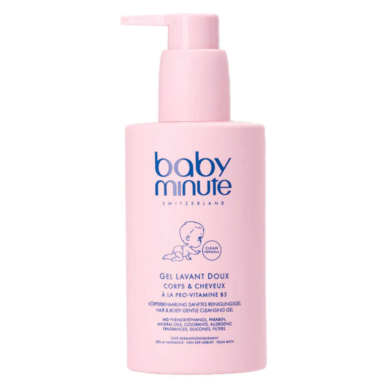 babyminute - Sanftes Reinigungsgel Körper & Haar von skinminute