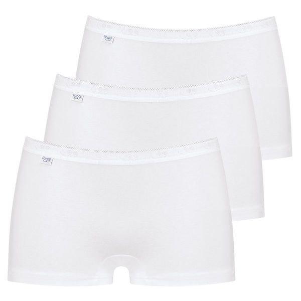 3er Pack Basic + - Short Slip Damen Weiss XL von sloggi