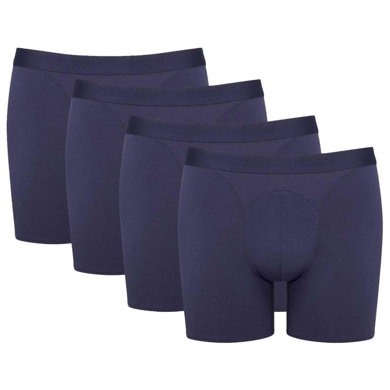 Boxershort 4er Pack Figurbetont-ever Soft Short Herren Blau L von sloggi