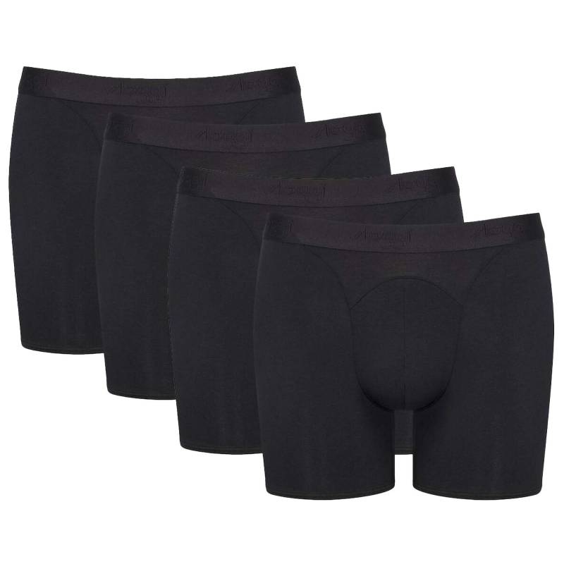 Boxershort 4er Pack Figurbetont-ever Soft Short Herren Schwarz S von sloggi