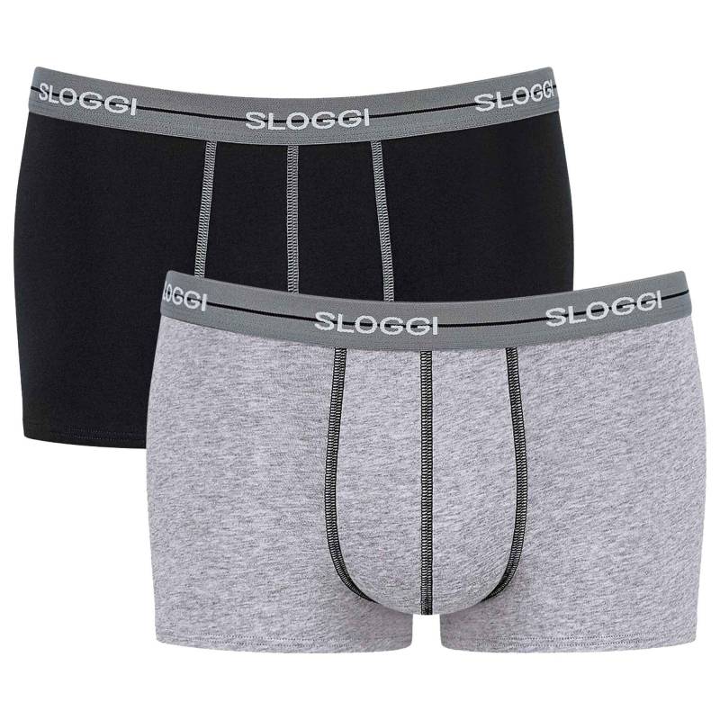 Boxershort Figurbetont-start Hipster C2p Box Herren Multicolor L von sloggi