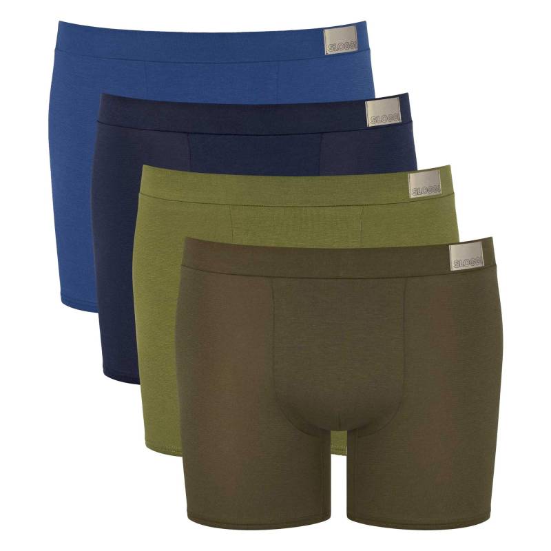 Boxershort Figurbetont-go Natural Short C4p 4p Herren Multicolor M von sloggi