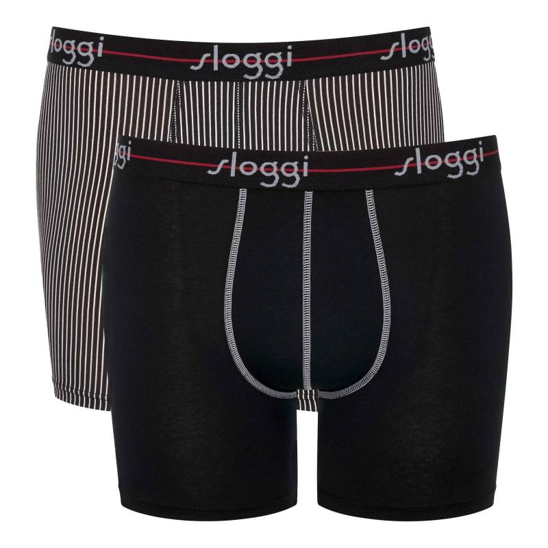 Sloggi - Boxershort  Figurbetont-Start Short C2P box, für Herren, Mediumgrau, Größe M von Sloggi