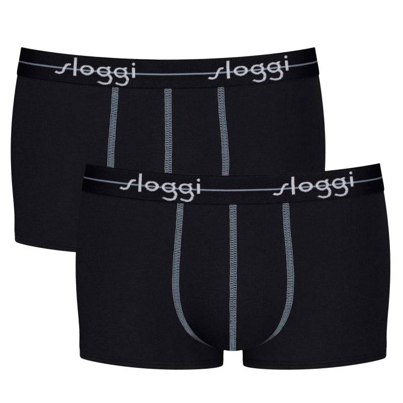 Sloggi - Boxershort  Figurbetont-Start Hipster C2P box, für Herren, Schwarz, Größe M von Sloggi