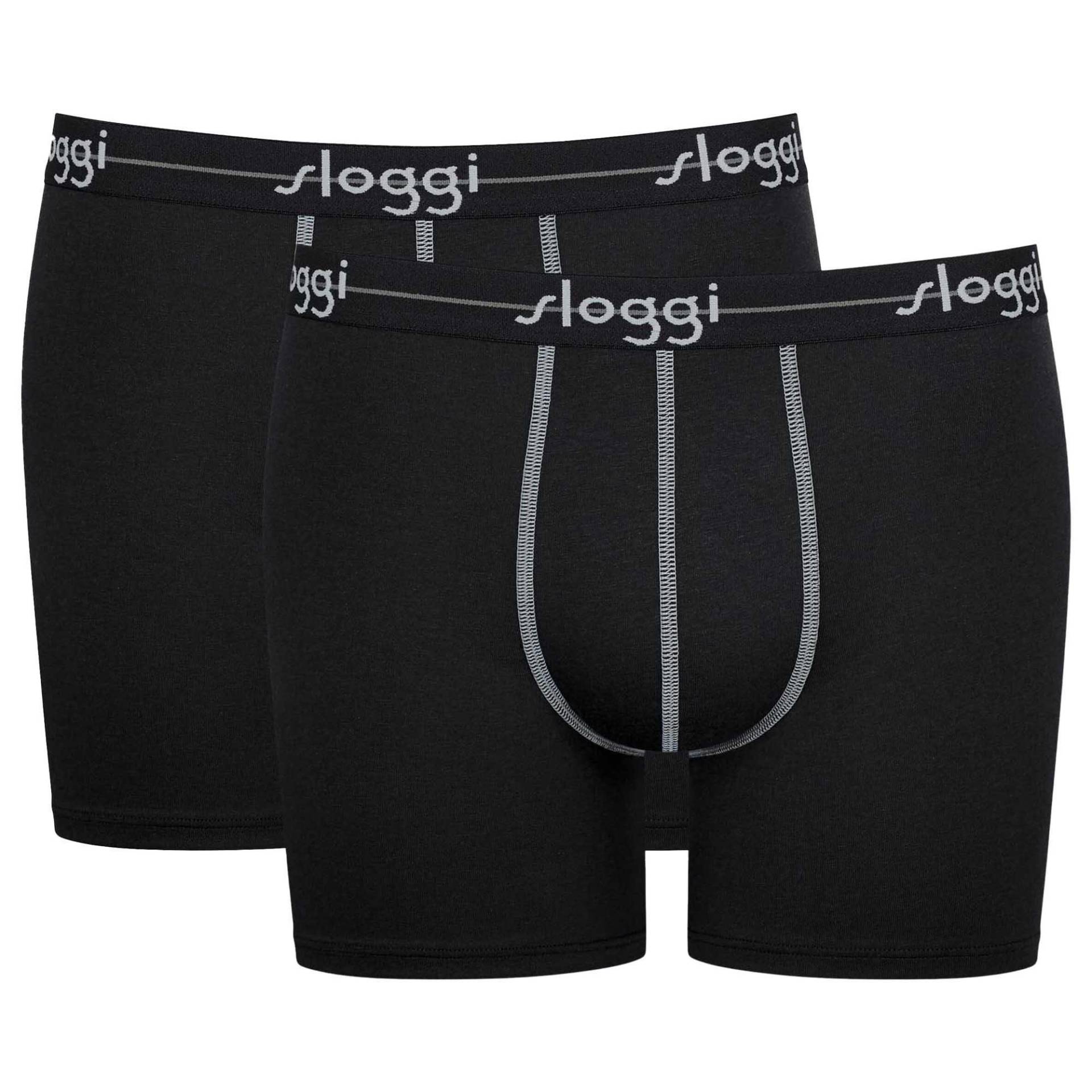 Boxershort Figurbetont-start Short C2p Box Herren Schwarz S von sloggi