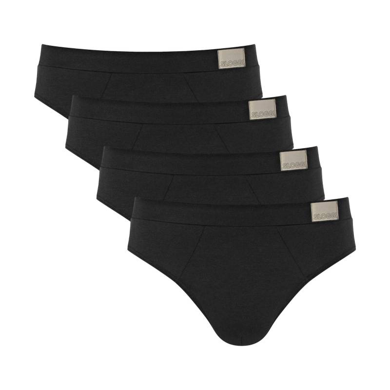 Slip Figurbetont-go Natural Brief C4p Herren Schwarz XXL von sloggi