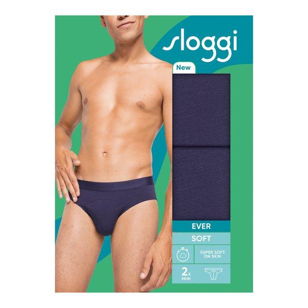 Sloggi - Duopack, Pantys, für Herren, Indigo, Größe M von Sloggi