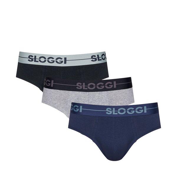 Triopack, Slips Herren Dunkelblau 6 von sloggi