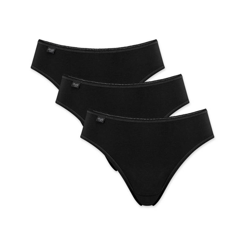 Multipack, Tai Slips Damen Black 38 von sloggi