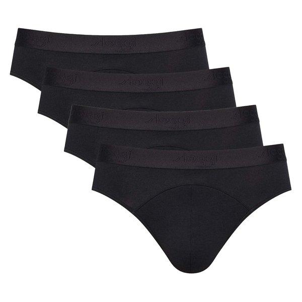 4er Pack Ever Soft - Slip Herren Schwarz S von sloggi