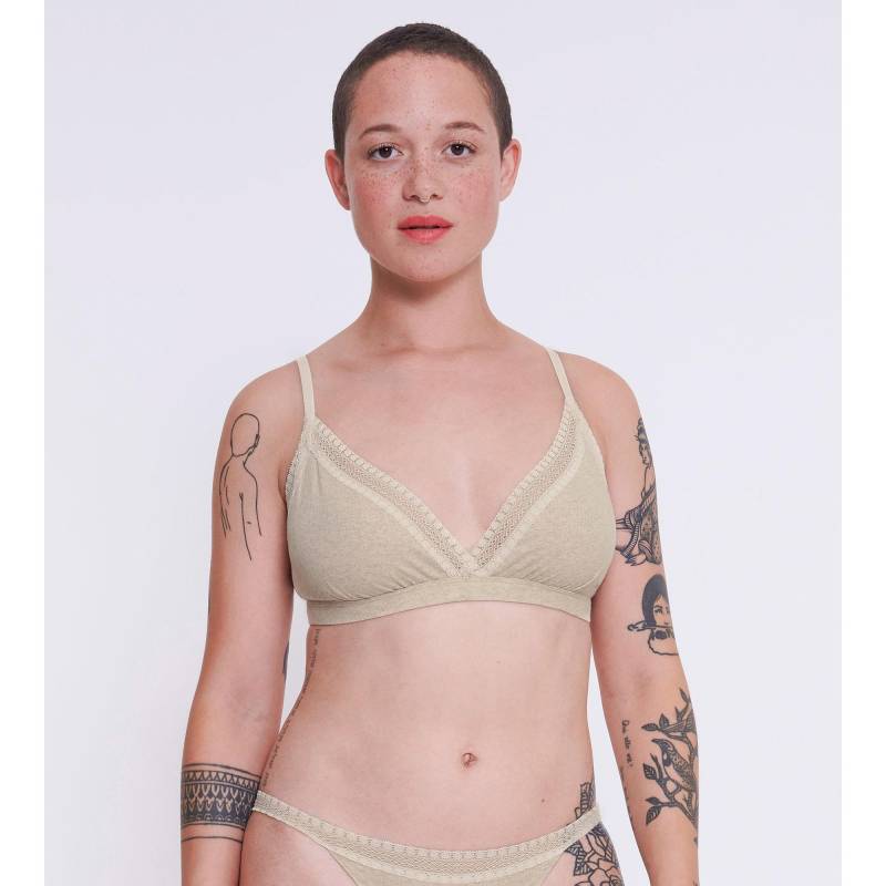 Soft Bra Damen Grau Melange M von sloggi