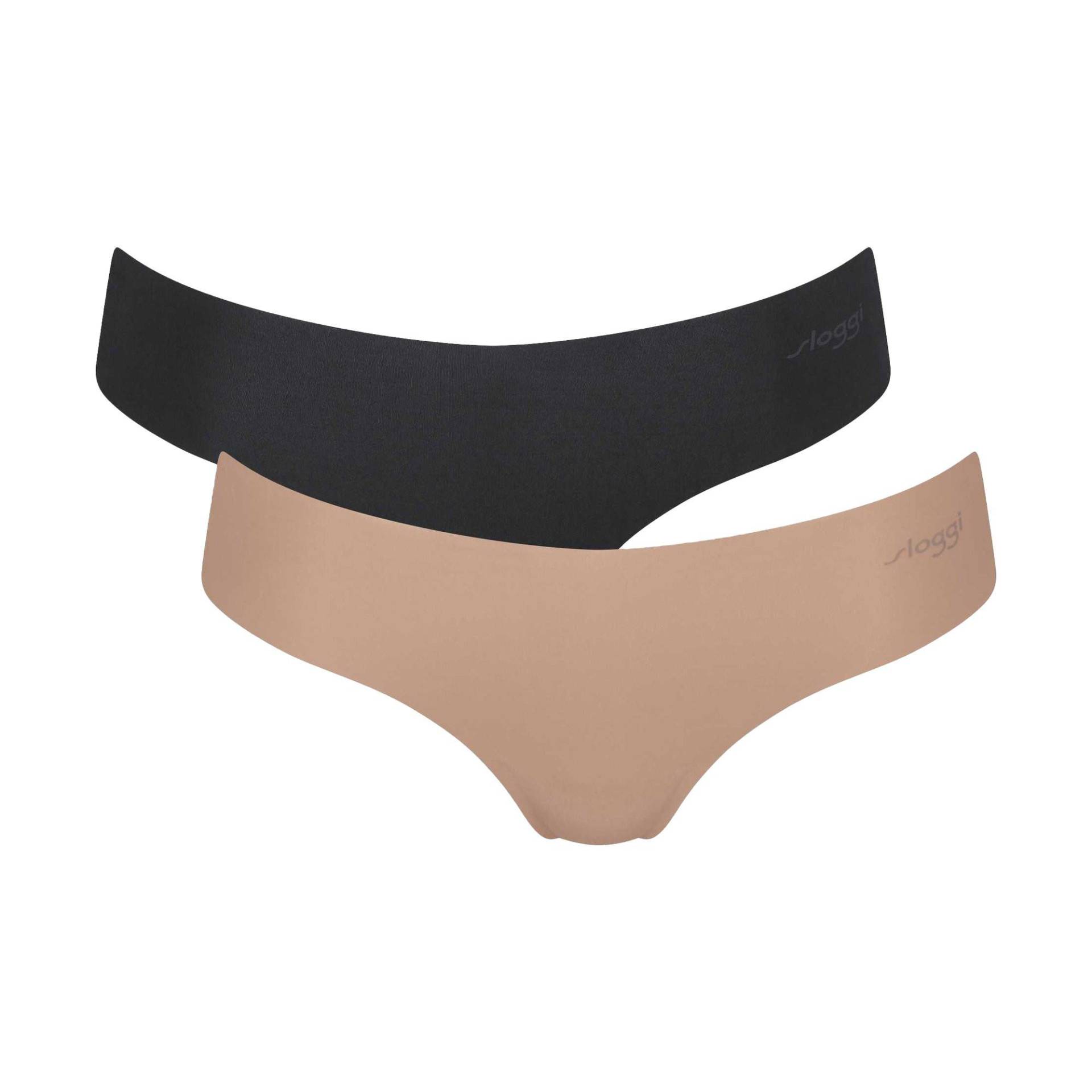 Sloggi - String, 2er Pack, für Damen, Multicolor, Größe M von Sloggi