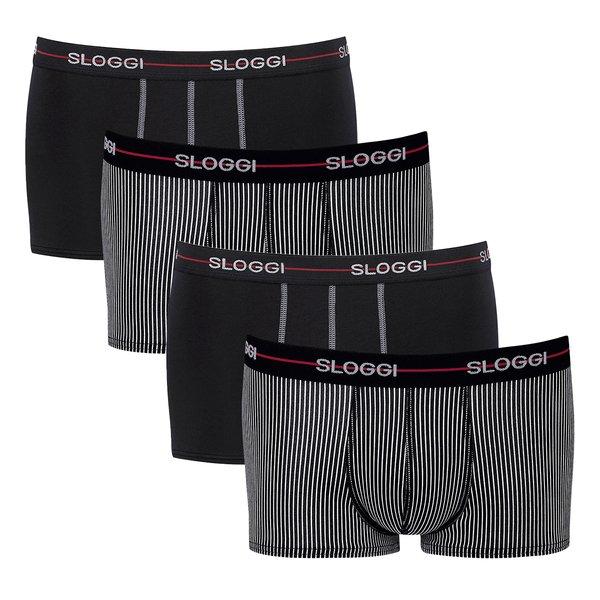 Sloggi - 4er Pack Start Hipster / Pant, für Herren, Rot, Größe XL von Sloggi