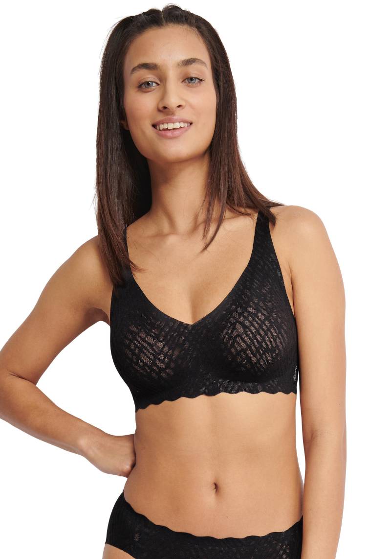 sloggi Bügel-BH »ZERO Feel Bliss Soft bra«, nahtlos mit Spitzenoptik von sloggi