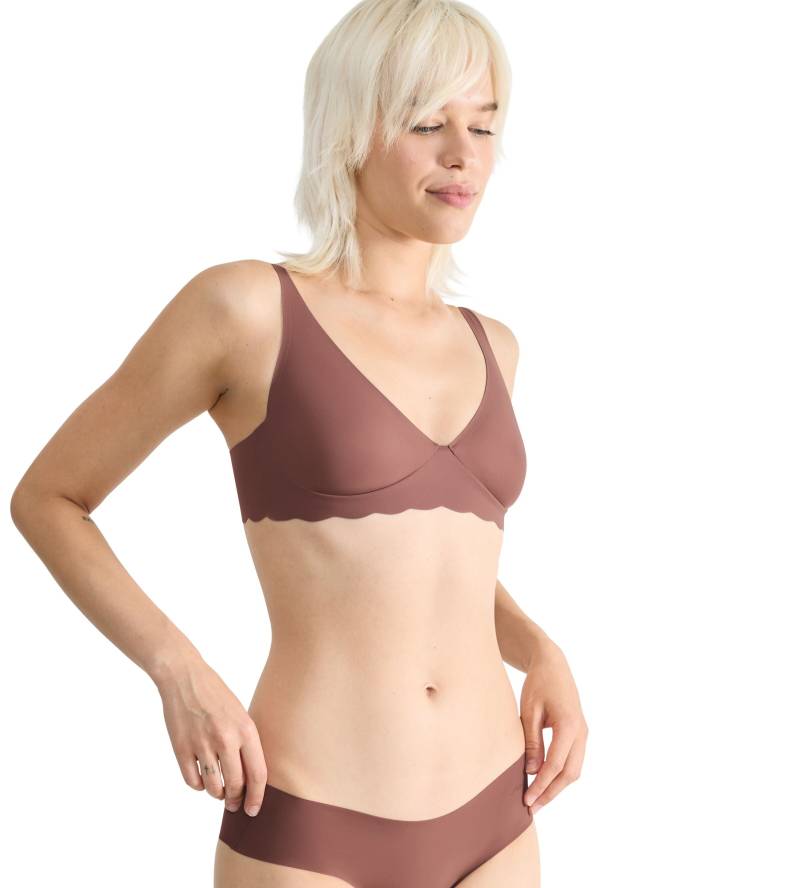 sloggi Bügelloser BH »ZERO Microfibre 2.0 Soft bra«, Soft-Bra, bügellos, nahtlos von sloggi