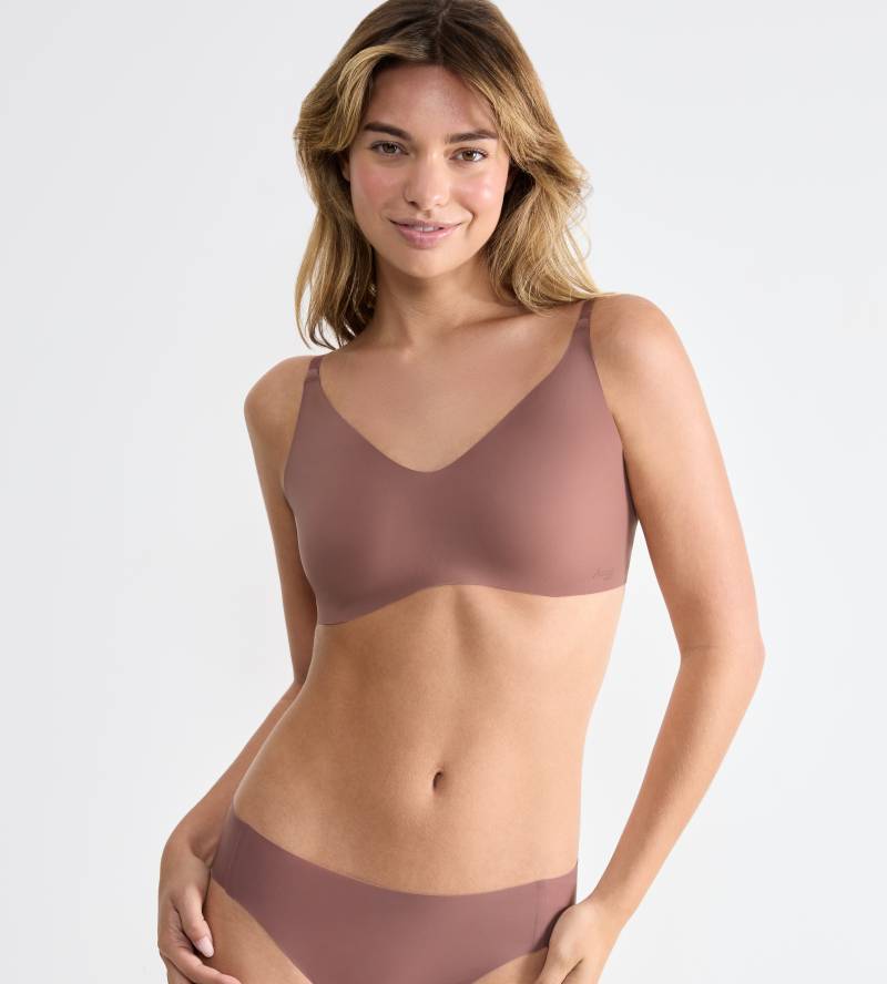 sloggi Bustier »ZERO Microfibre 2.0 Bralette«, ohne Bügel mit herausnehmbaren Pads von sloggi