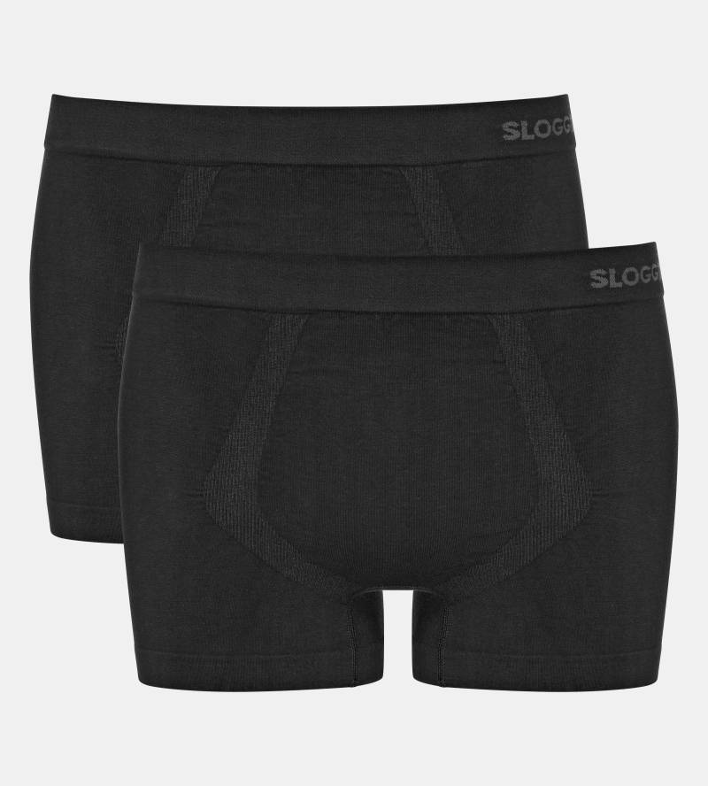 sloggi Retro Boxer »GO Smooth Short 2P«, (Packung, 2 St., 2er-Pack) von sloggi