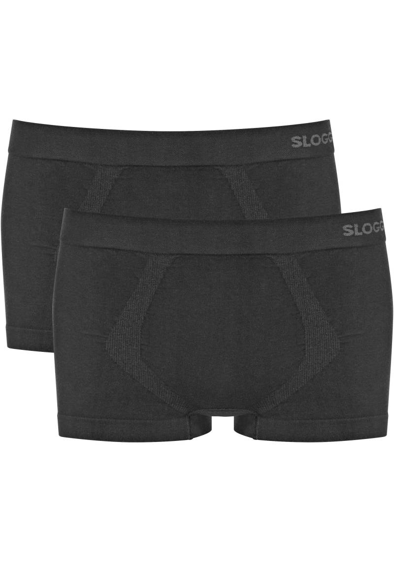 sloggi Retro Pants »GO Smooth Hipster 2P«, (2er-Pack), Herren-Hipster von sloggi