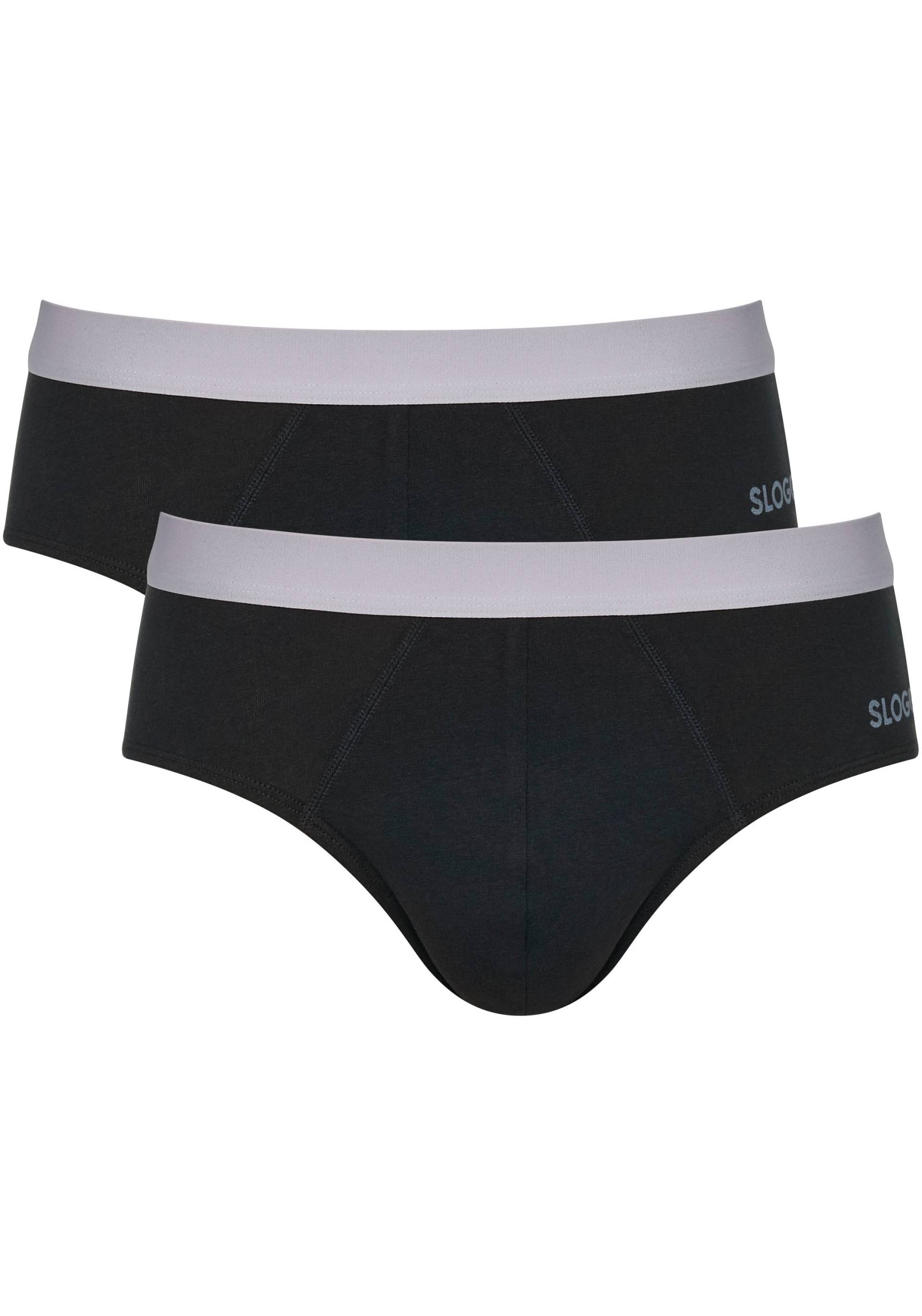 sloggi Slip »men GO ABC 2.0 Brief 2P«, (Packung, 2 St., 2er Pack), moderne bequeme Basics von sloggi