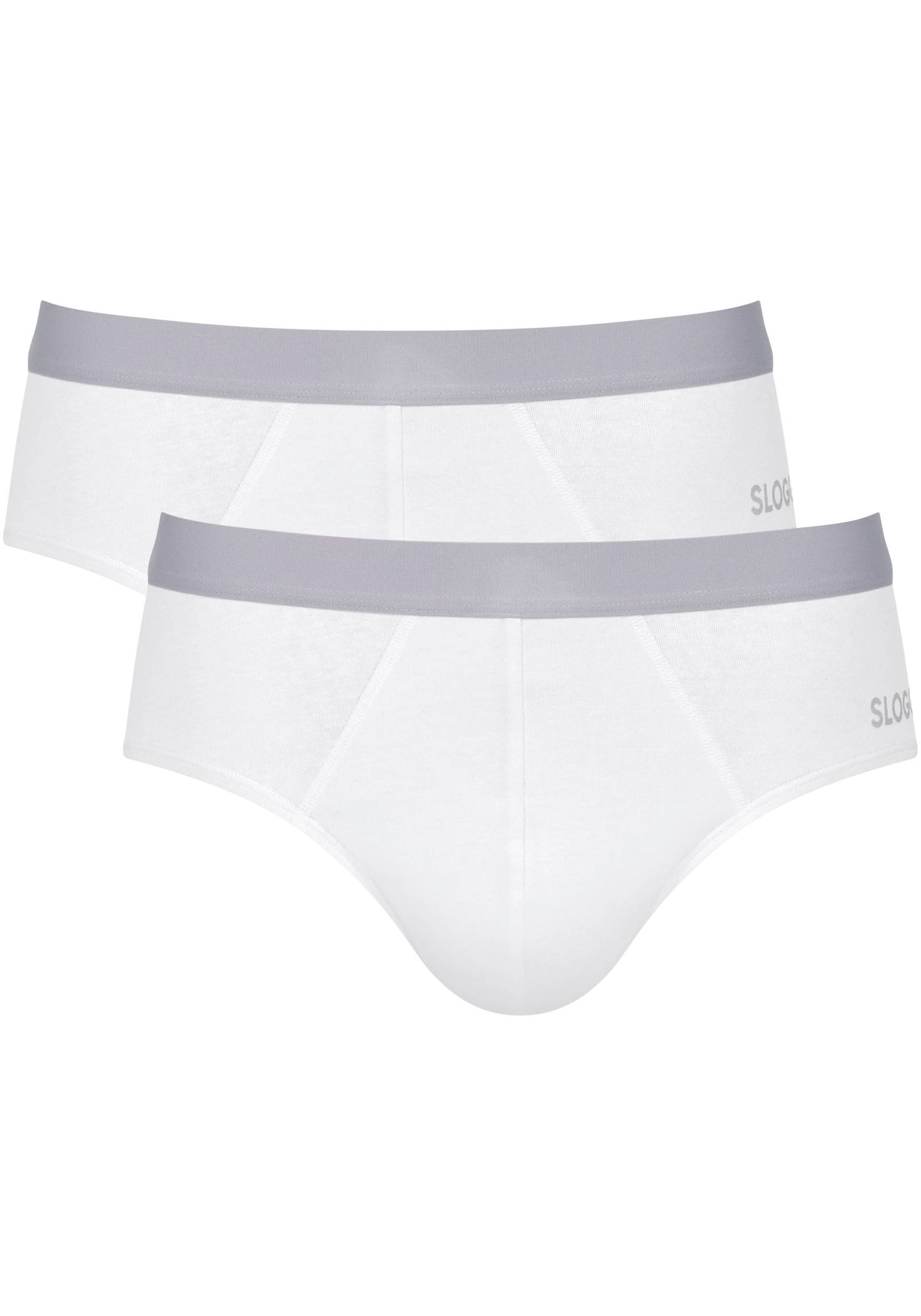 sloggi Slip »men GO ABC 2.0 Brief 2P«, (Packung, 2 St.), super weicher Baumwoll- und Elasthan-Mix von sloggi