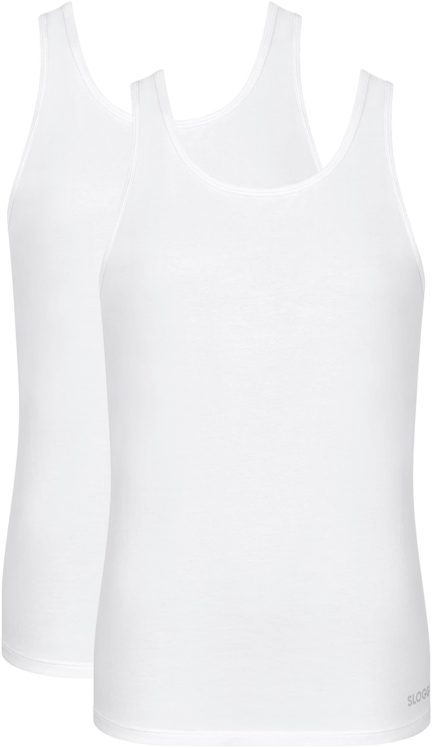 sloggi Tanktop »men GO ABC 2.0 Tank Top 2P«, (2er Pack), leicht und angenehm von sloggi