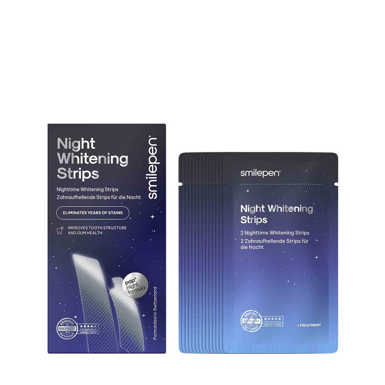 smilepen Night Whitening Strips von smilepen