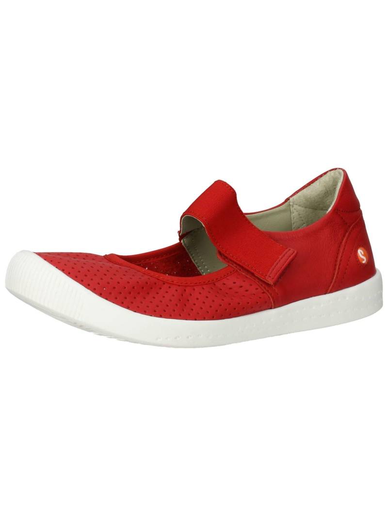 Ballerinas Damen Rot Bunt 36 von softinos