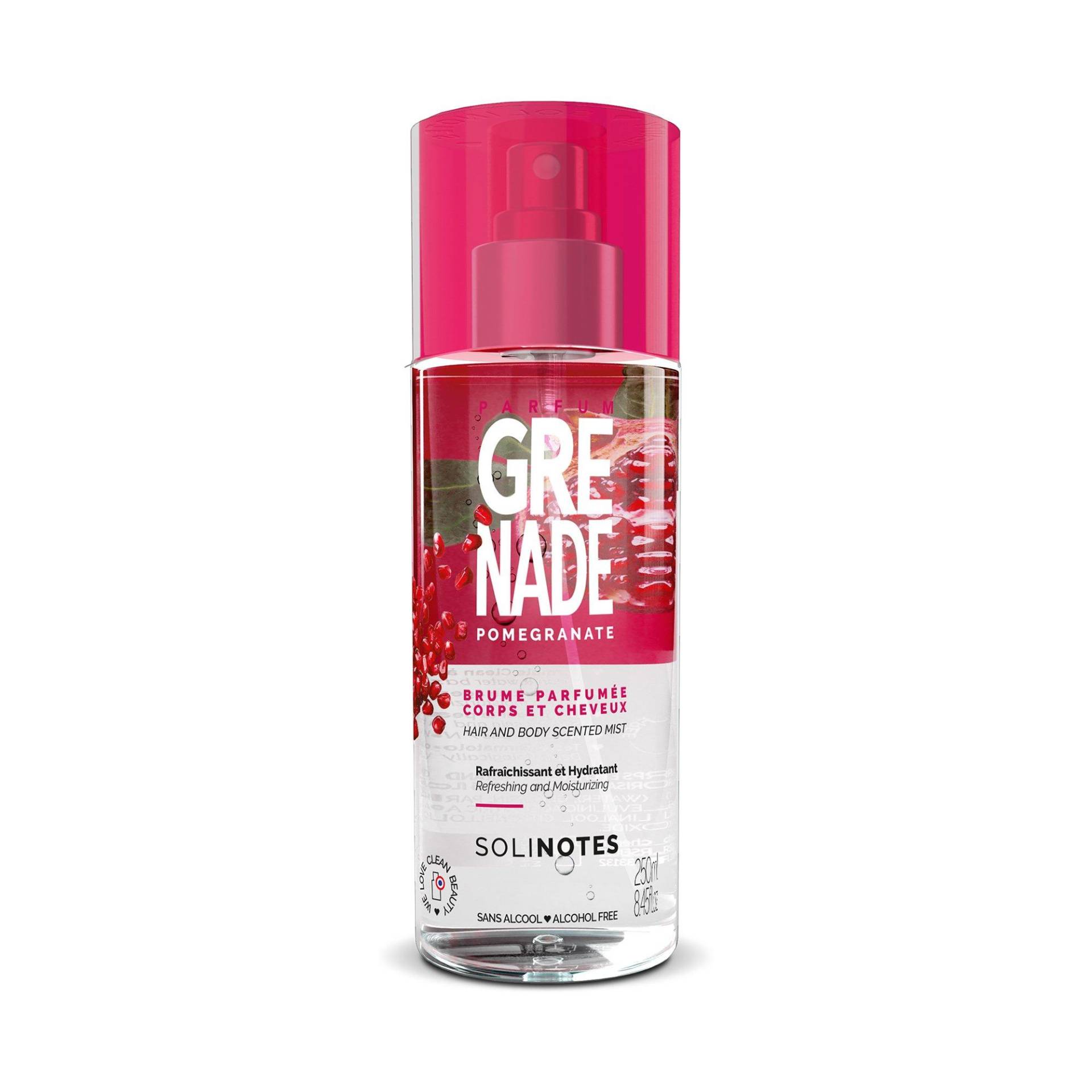 Grenade Hair & Body Mist Damen  250ml von solinotes