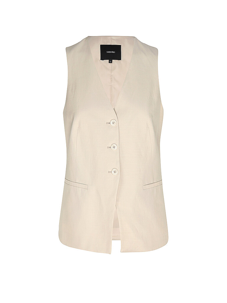 SOMEDAY Gilet NORONJA creme | 40 von someday