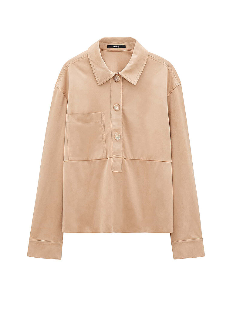 SOMEDAY Overshirt ZELURA camel | 36 von someday