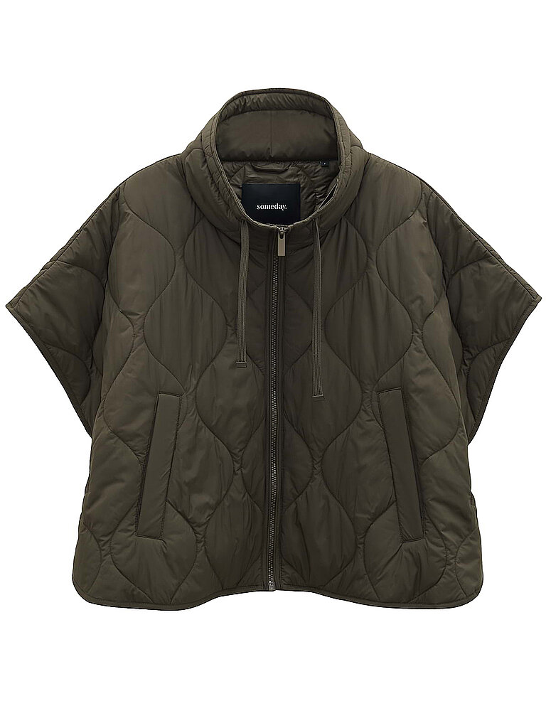 SOMEDAY Steppgilet VENKE olive | S von someday